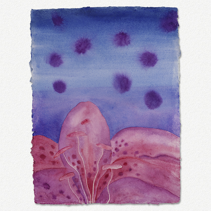 SPRING AT DUSK VI